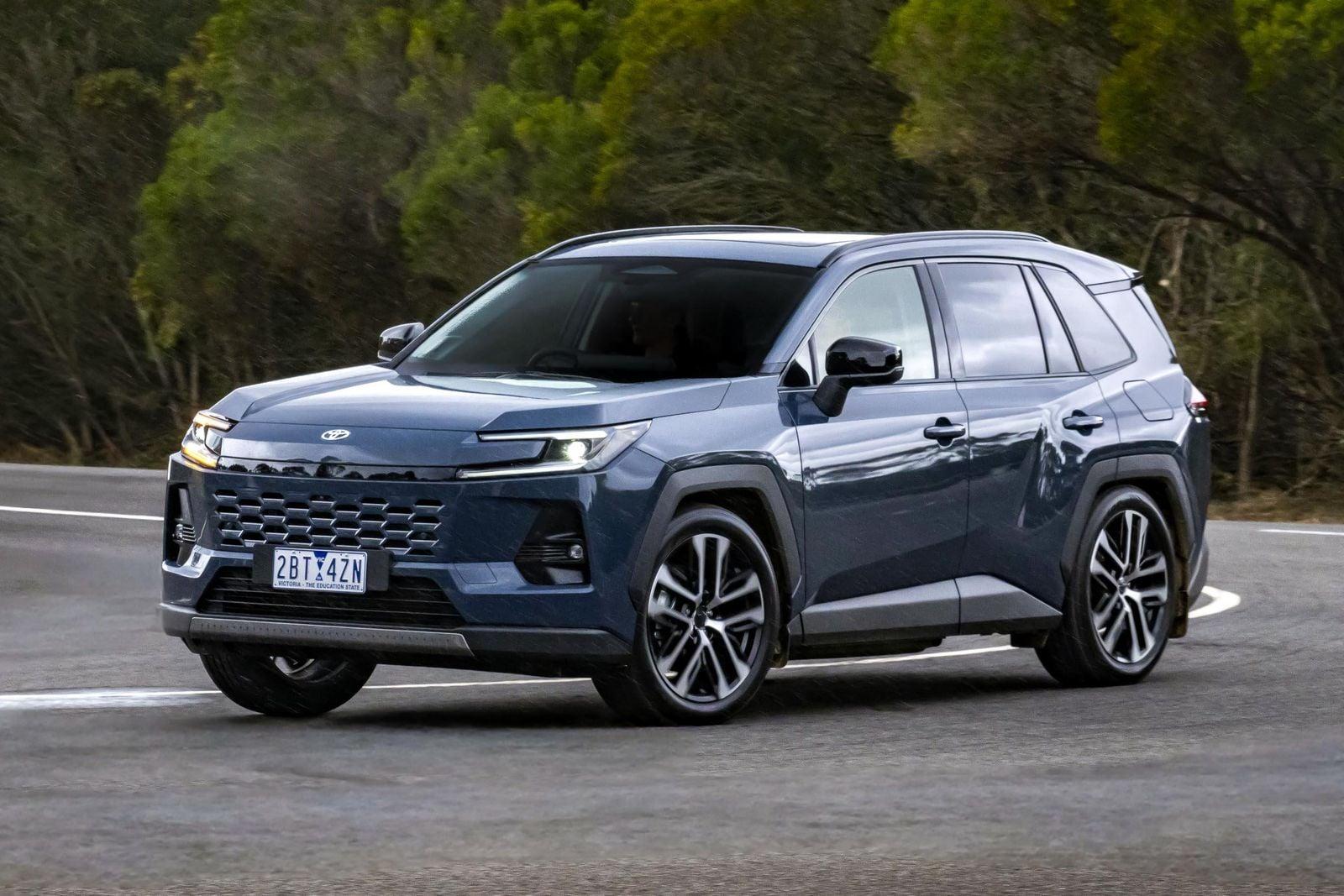 2026 Toyota RAV4 hybrid SUV exterior in Australia