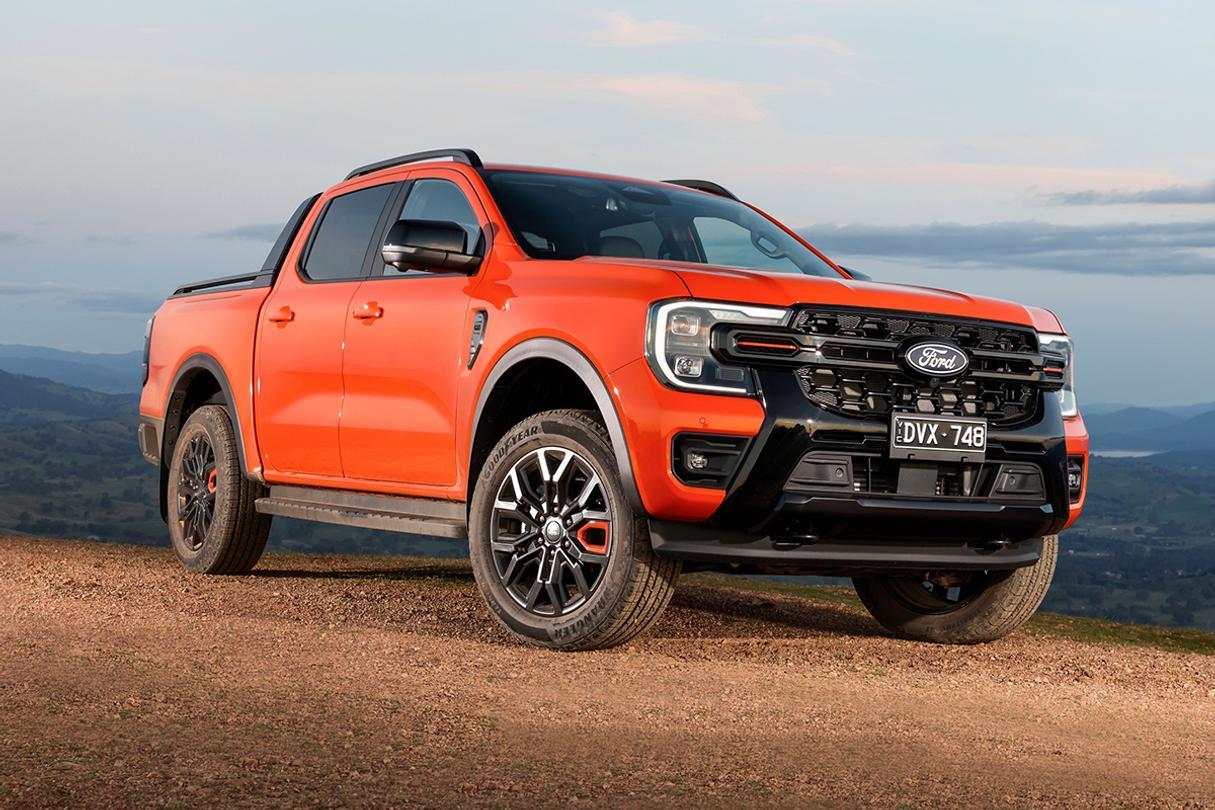 2026 Ford Ranger dual-cab ute exterior in Australia